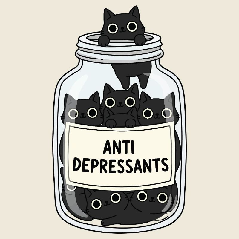 Antidépresseurs Cat Jar