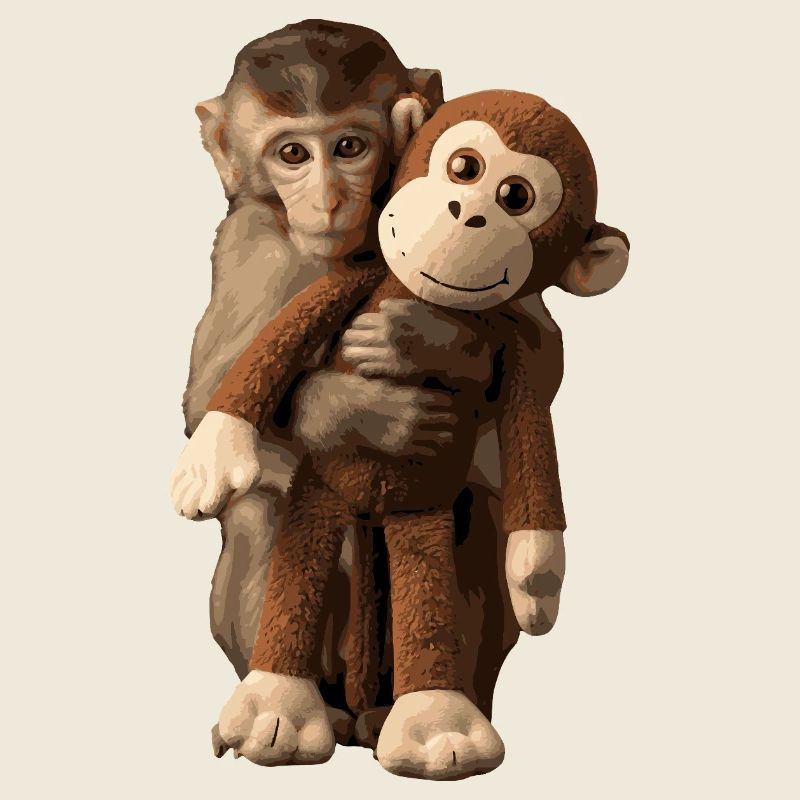 Viral Punch Monkey Geschenkidee Souvenir