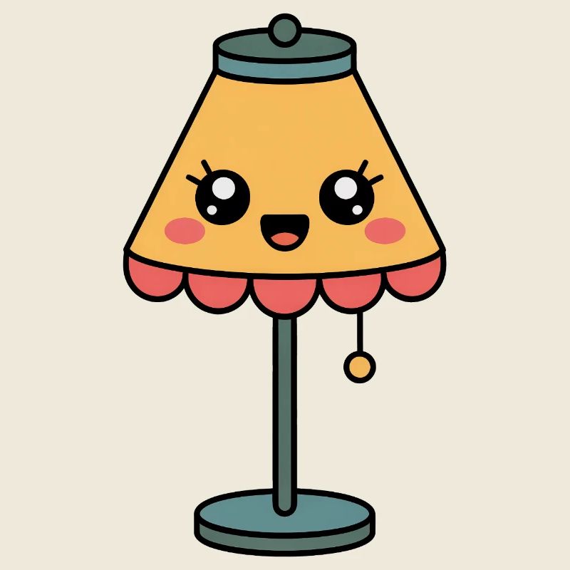 Lampe Lampe de table Comique mignonne