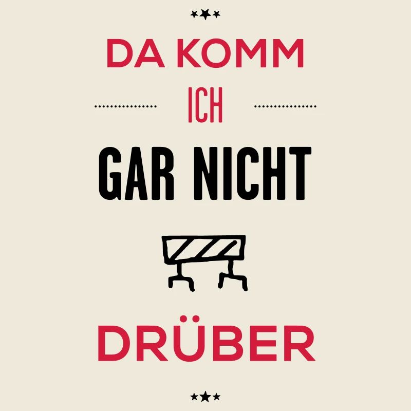 gar nicht drüber