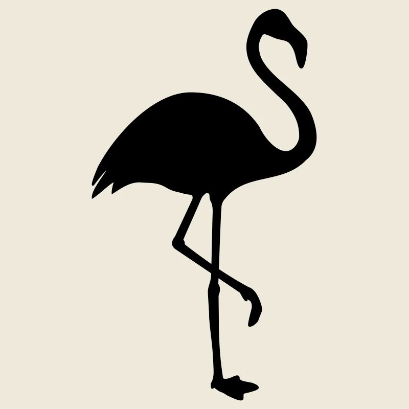 Silhouette Flamingo Tendance