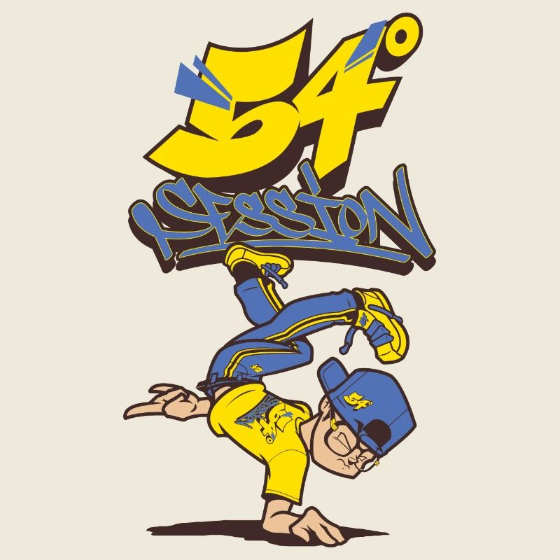 Breakdance B-Boy Streetdance Design Hip Hop Danse