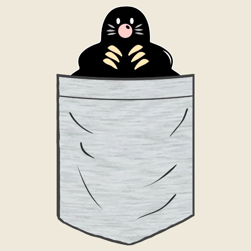 Maulwurf Brusttasche