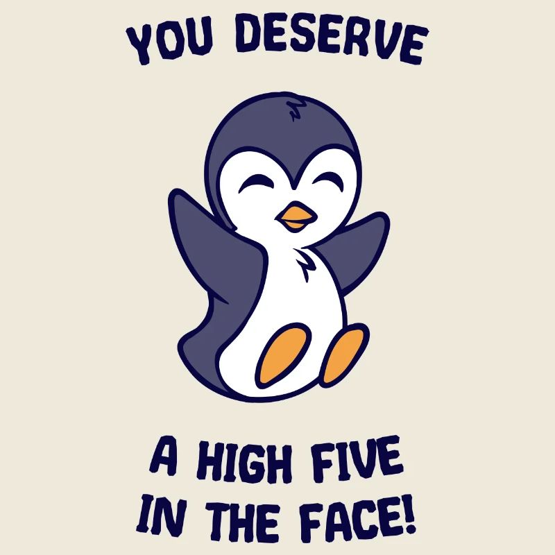 Humorvoll Statement Süß Pinguin Vogel Tier Arktis