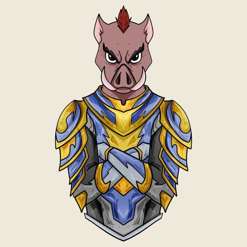 Ritter Wildschein cool pig