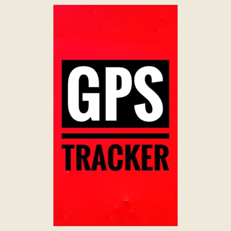 GPS Tracking Poster Style