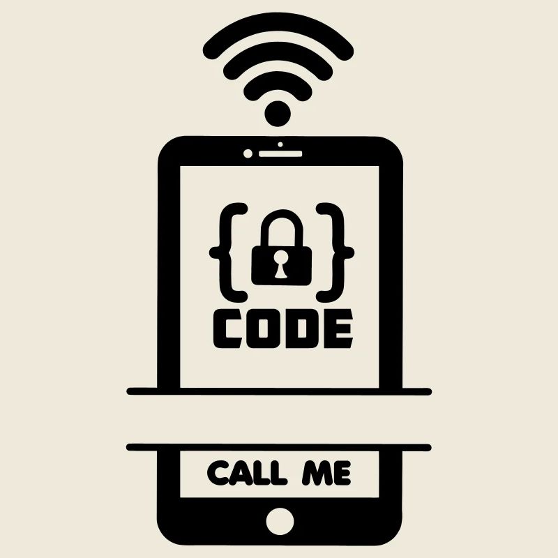 Rufen Sie mich an Telefon für Programmierer