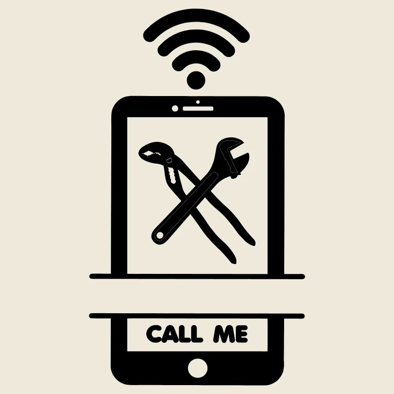 Appelez-moi téléphone le plombier