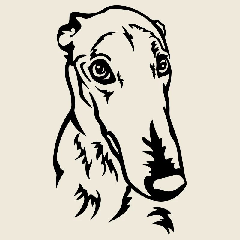 Greyhound Kopf