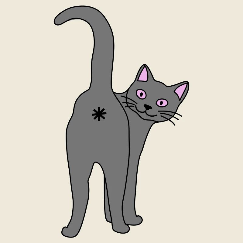 Naughty cat