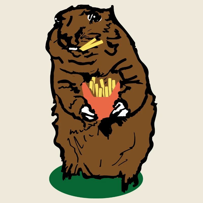 Marmotte avec frites