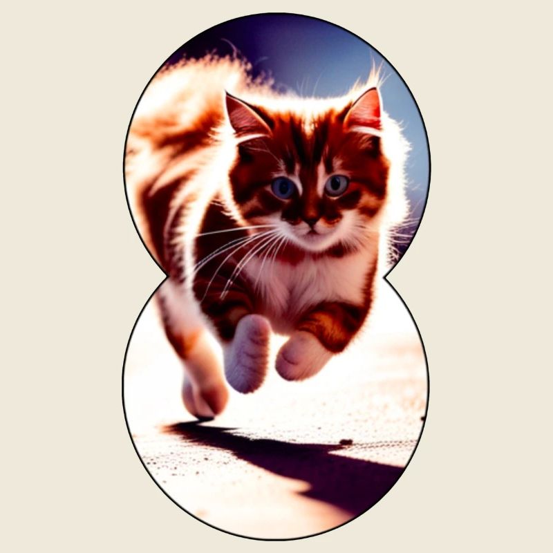 Running cat 8