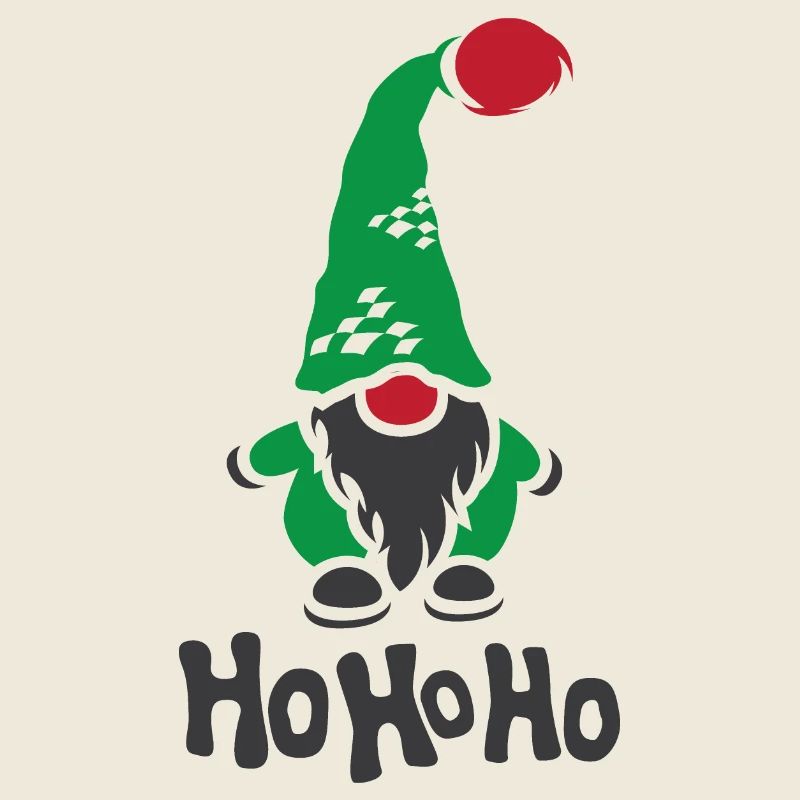 hohoho gnome icône de noël icône graphique