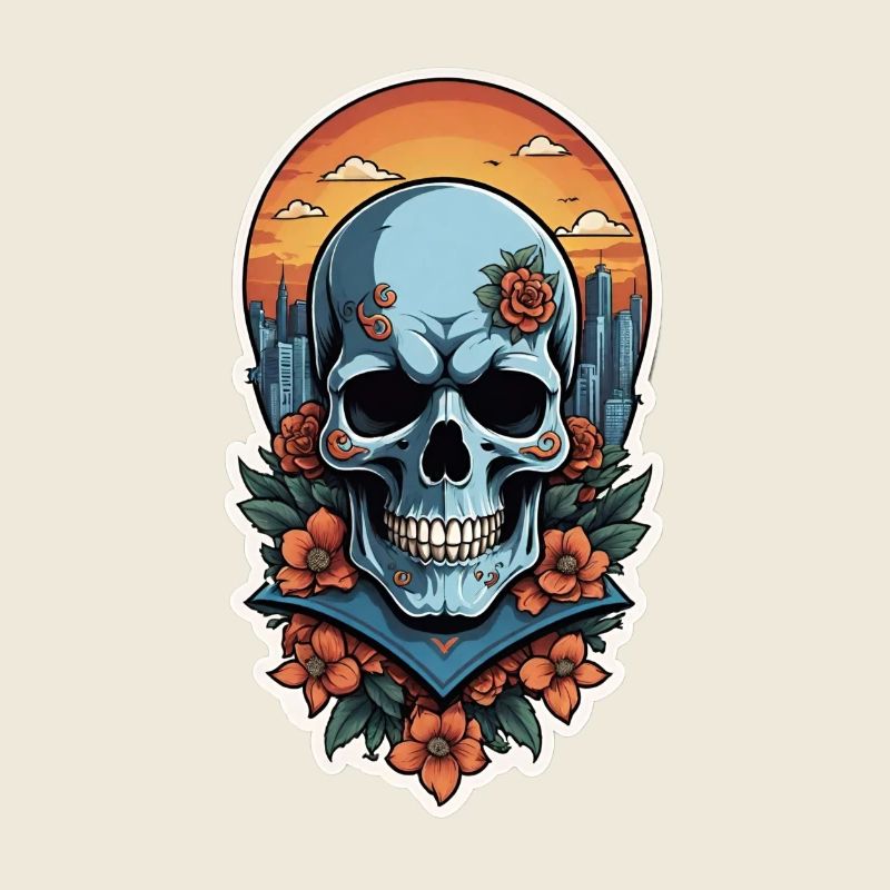 Bones and Botany skull
