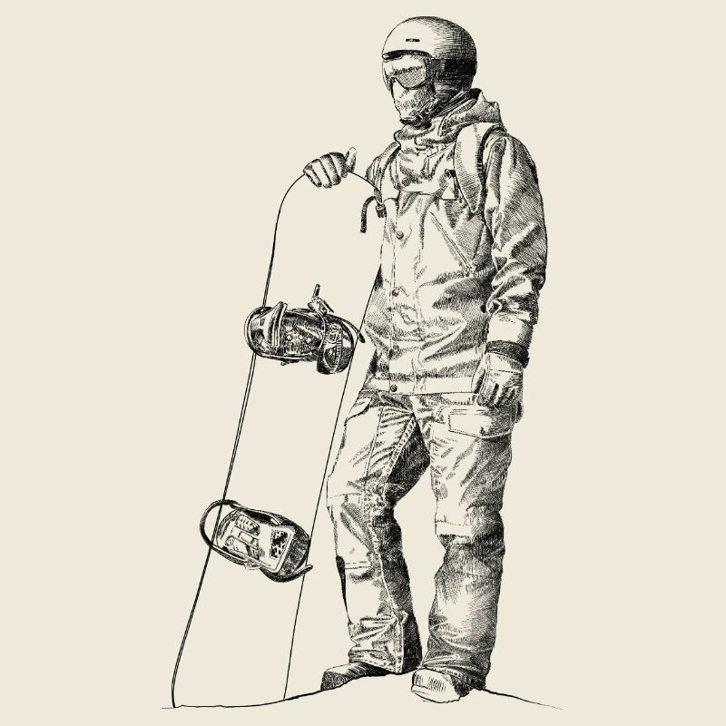Freerider Snowboarder