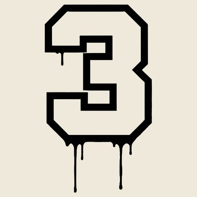 Graffiti Style Numéro 3 Design