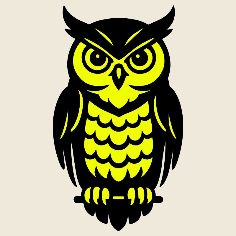 Pop Art Eulen Design