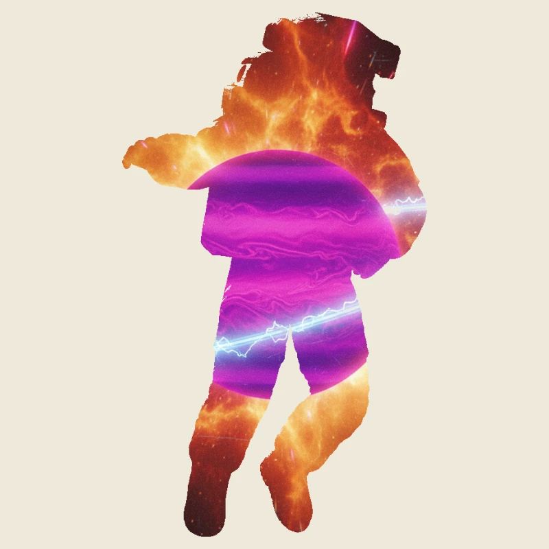 Leap through Neon Nebula
