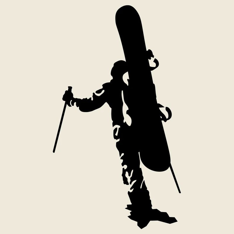 Freerider Snowboarder