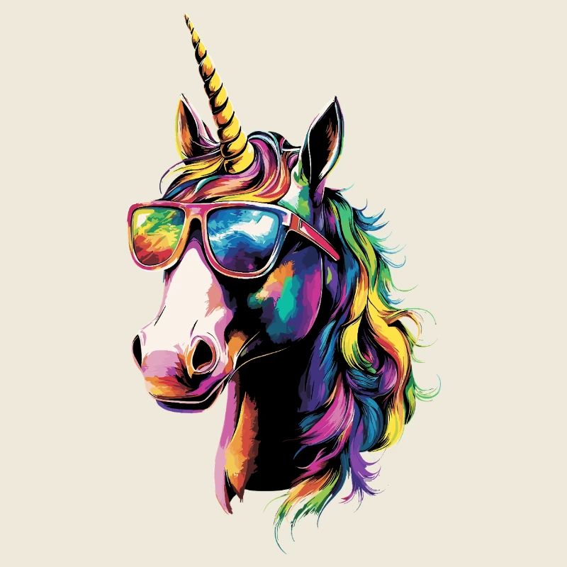 Licorne Poney Cavalier Chevaux Équitation Licornes