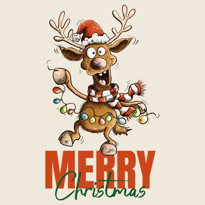 Noël fou Renne, joyeux Noël