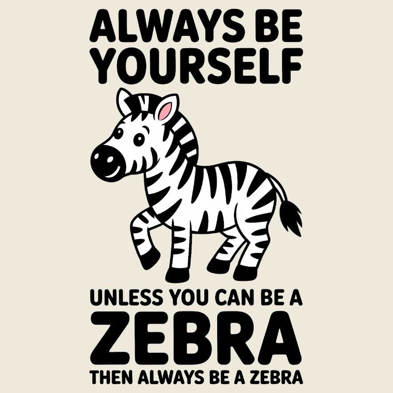 Zebra Spruch Lustiges Zebra Geschenk