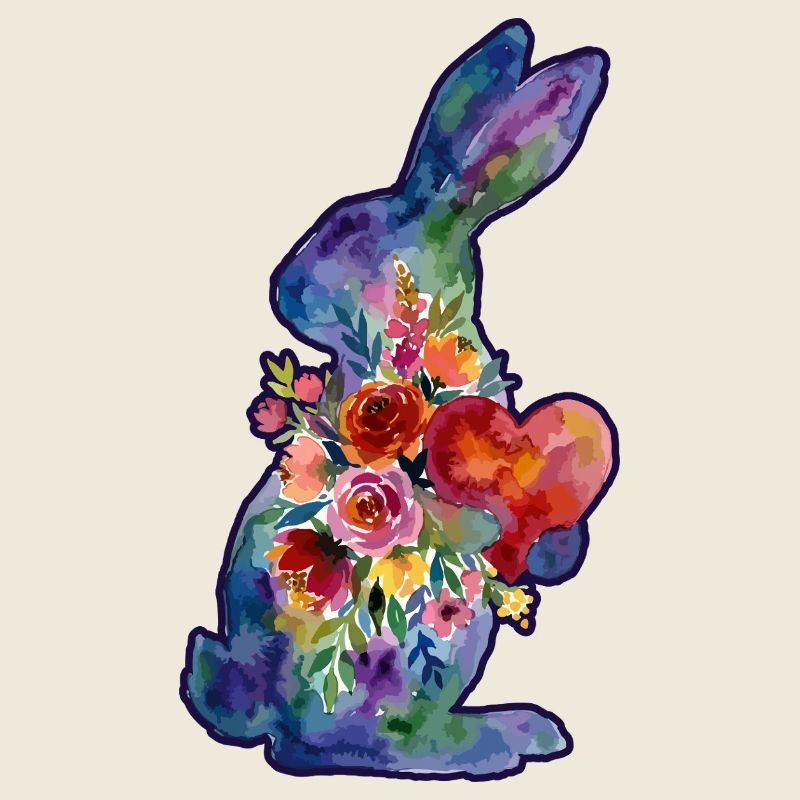 Aquarelles de Cœur de Lapin