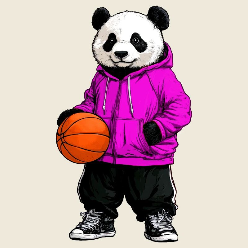 Panda de basket-ball