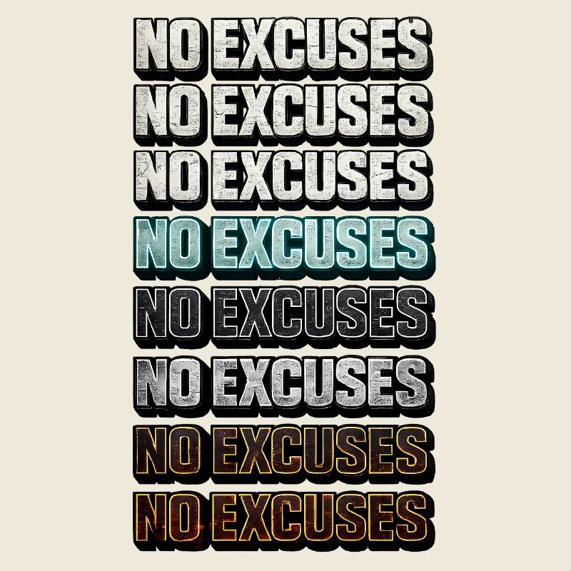 No excuses for colorful motivation