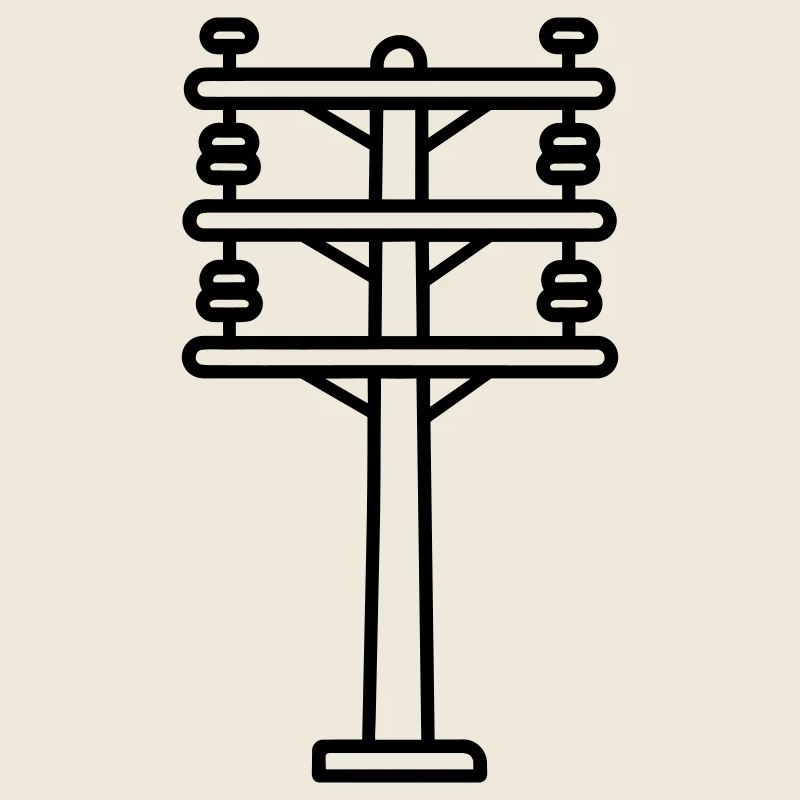 poteau électrique
