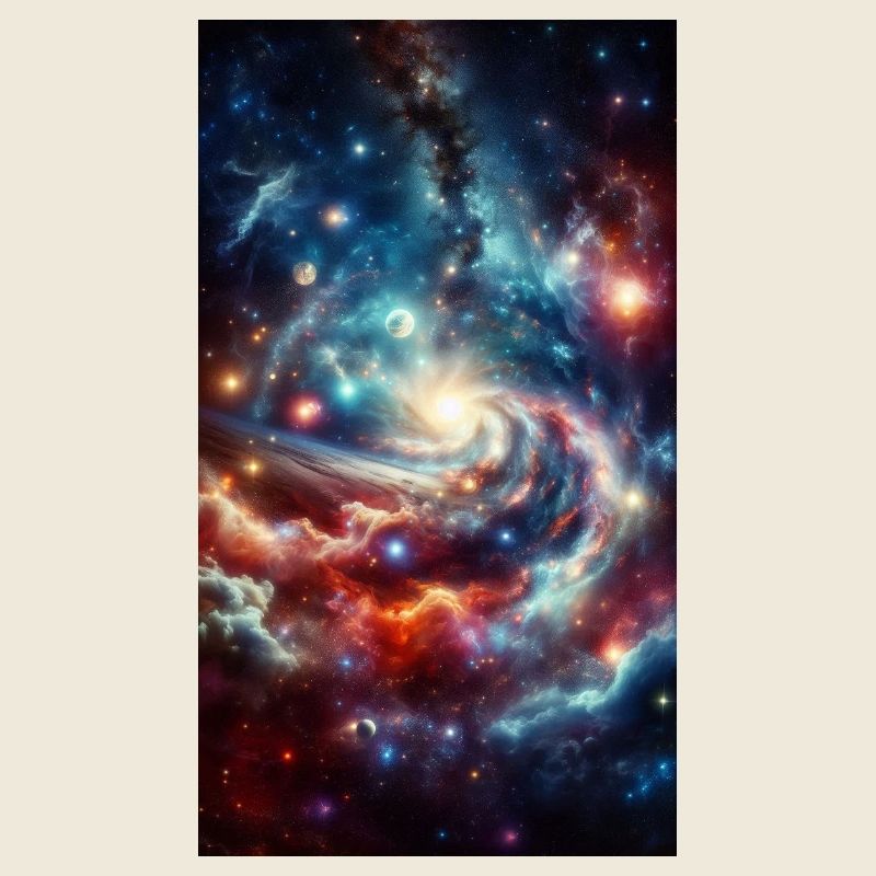 Kosmische Spirale: Sternennebel