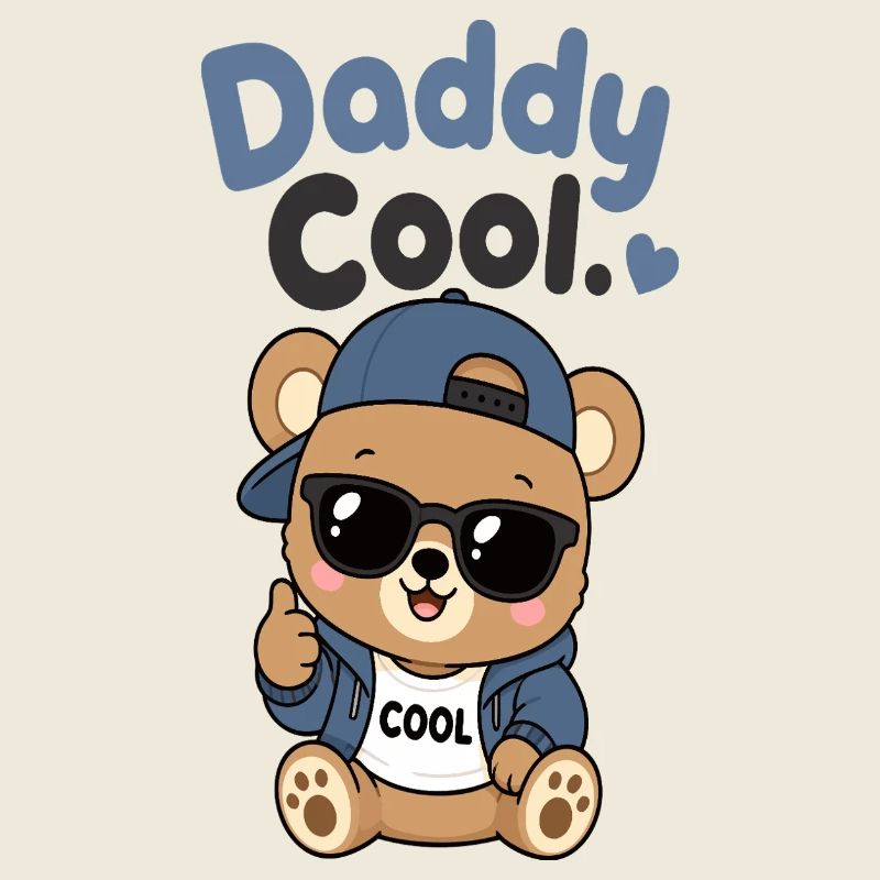 Papa Ours Cool en sweat à capuche