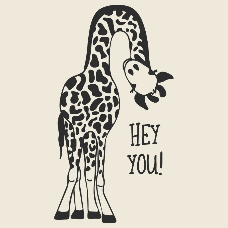 Giraffe qui appelle