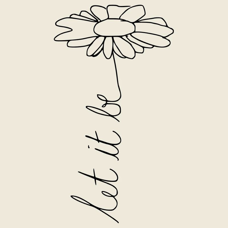 let it be.