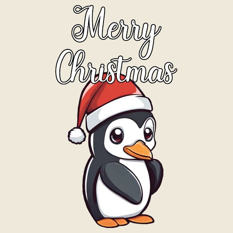 Pingouin de Noël