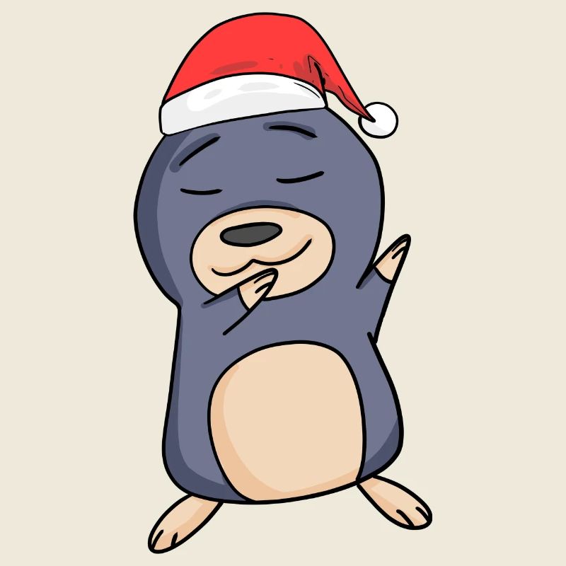 Maulwurf Weihnachten