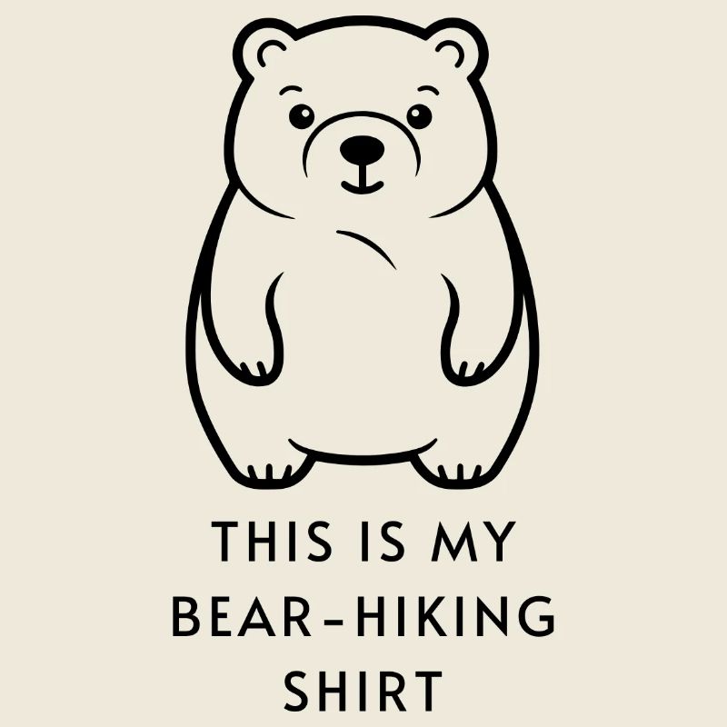 C’est ma chemise de randonnée d’ours