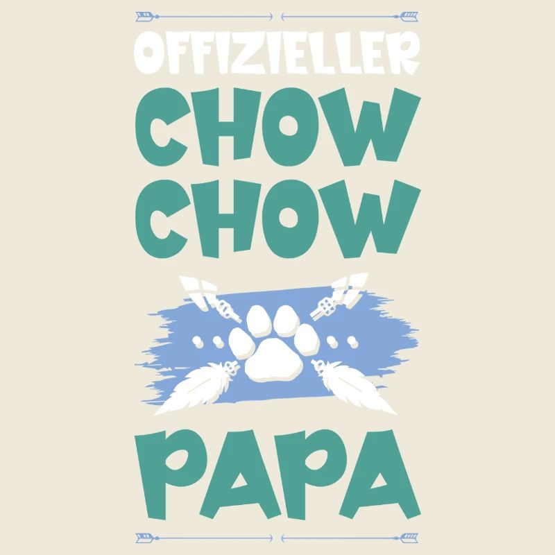 chow chow hunde papa