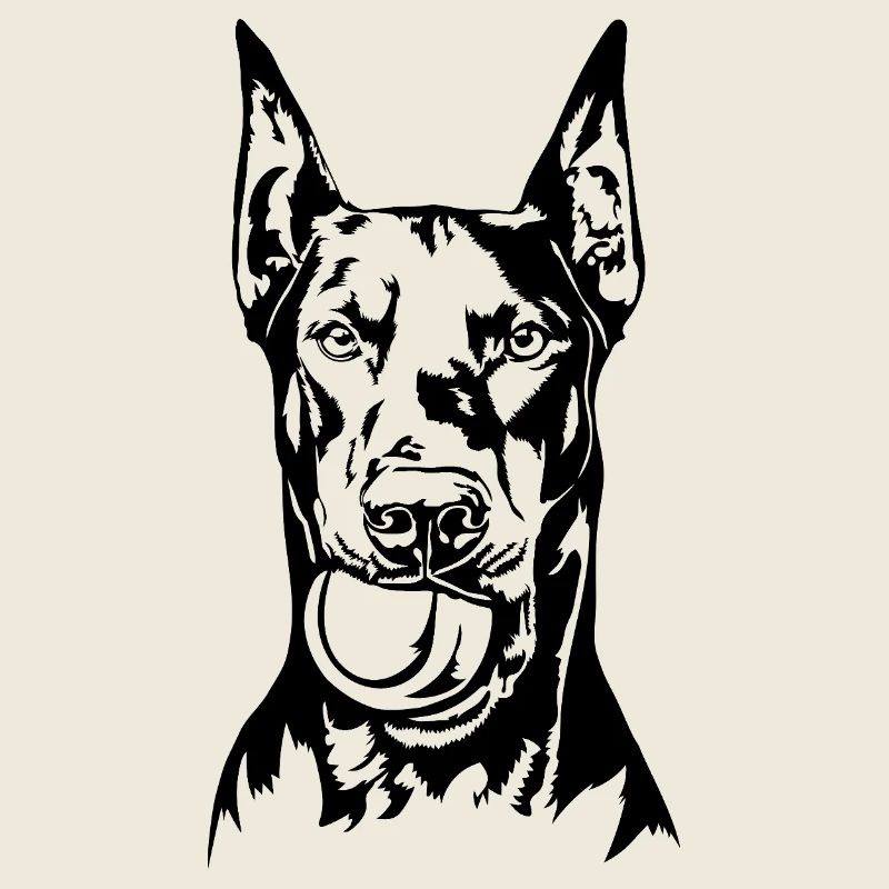 Dobermann Ball Balljunkie Hunde Wilsigns