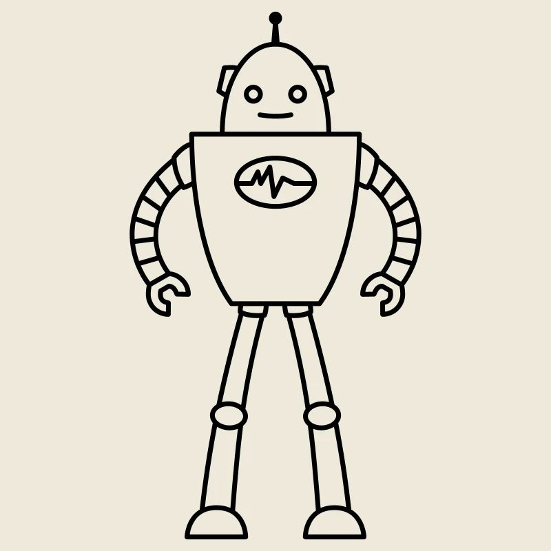 Robots from the Future – AI Sci-Fi Nerd Shirt