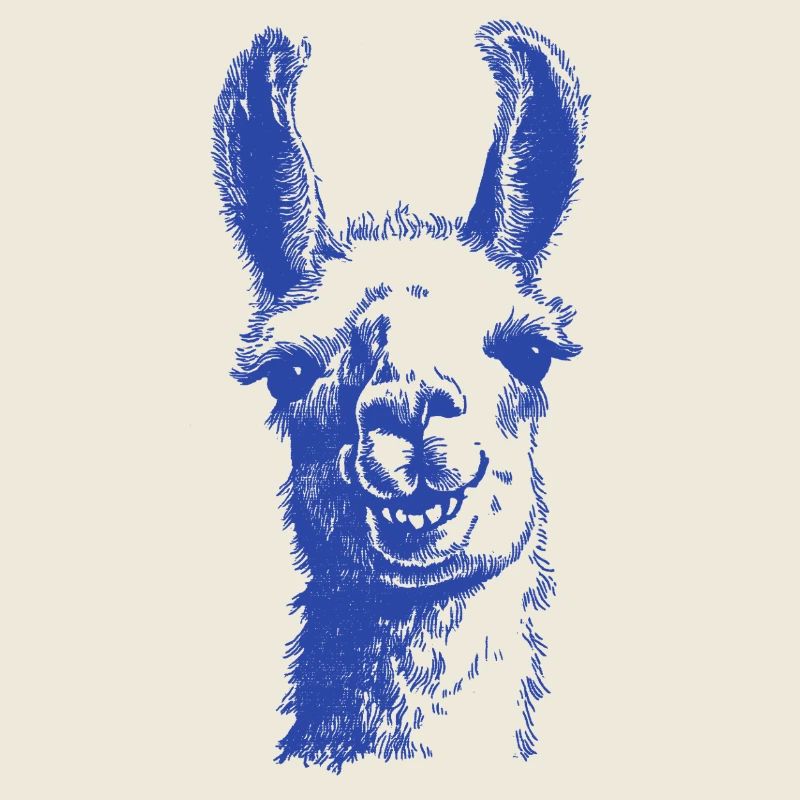 Motif de silhouette du chien bleu