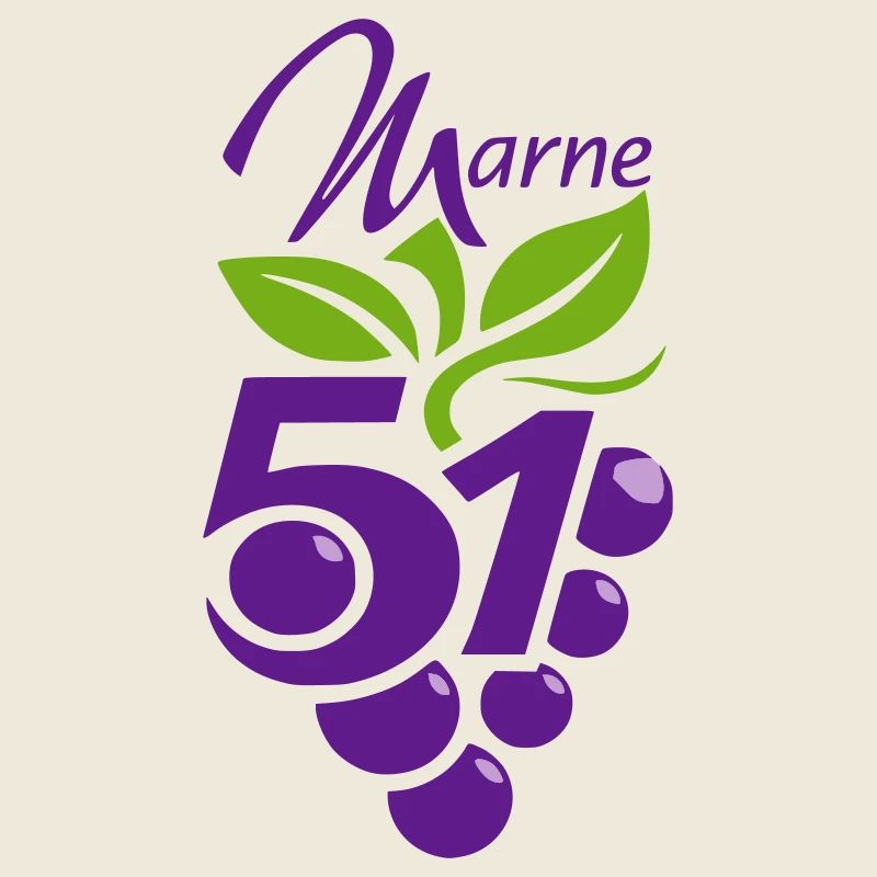 Marne 51 Vine and Grapes