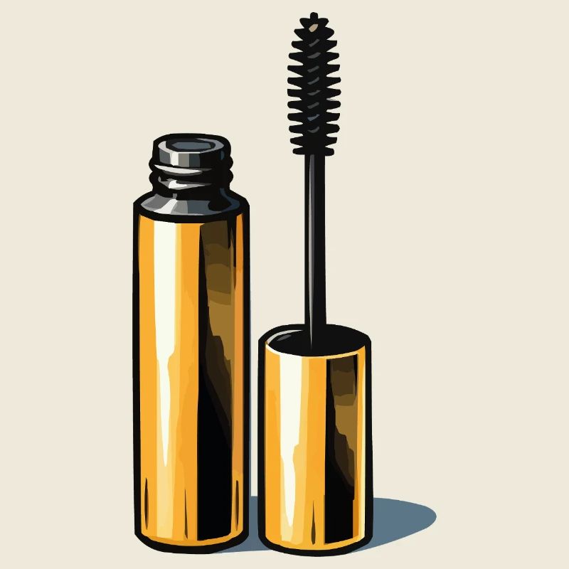 Mascara doré