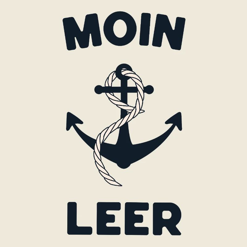 Moin Leer – Maritimes Anker-Design