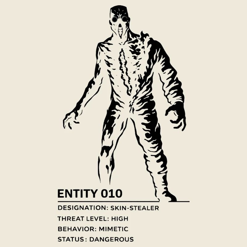 Backrooms Entity 10 black