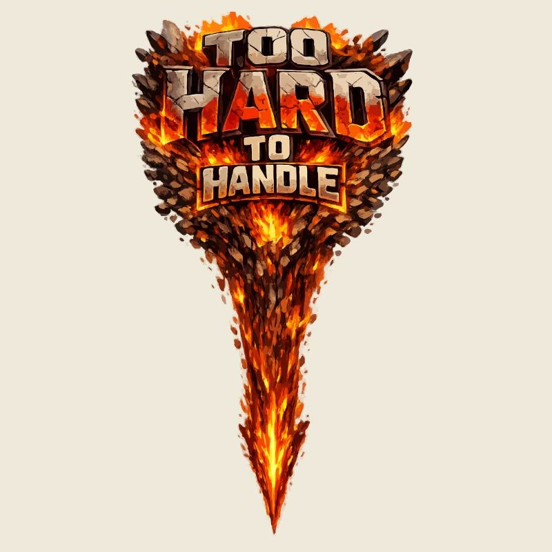 Too Hard to Handle Fire Logo