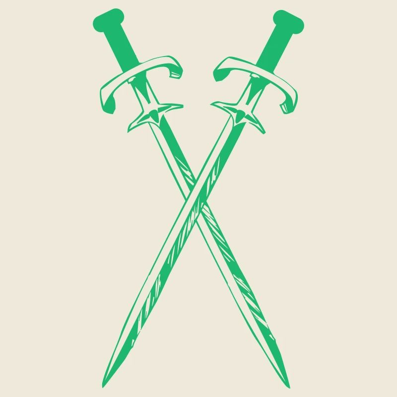Crossing Green Swords
