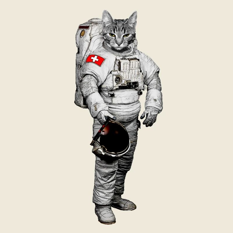 Weltraum Katze