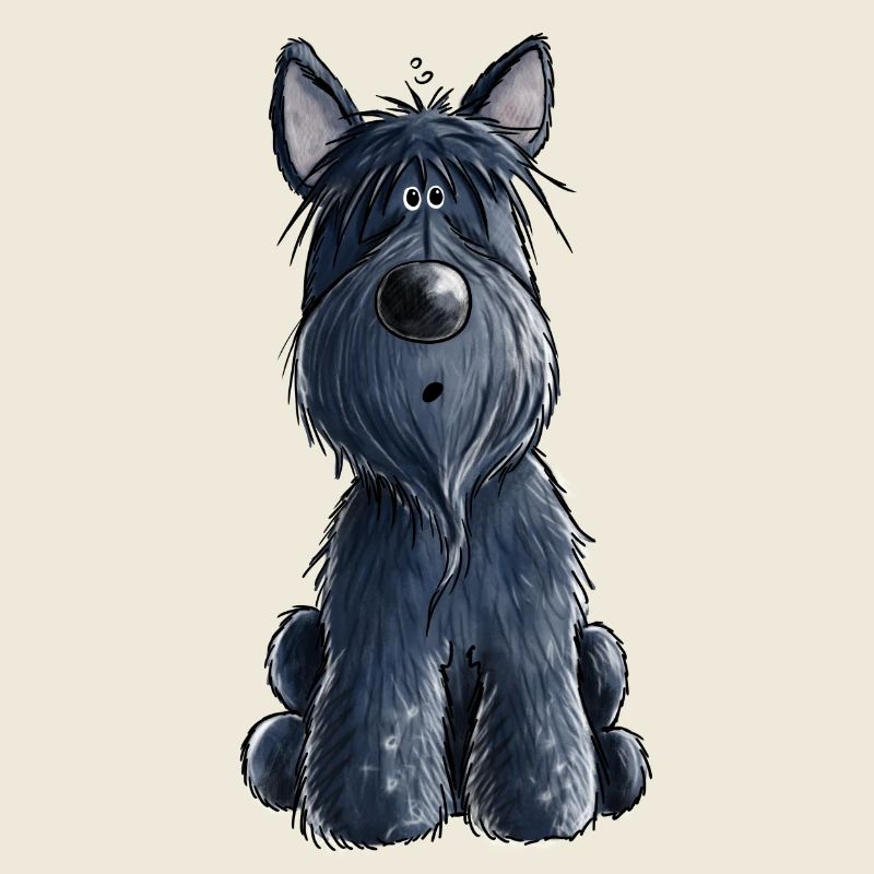 Süßer Scottish Terrier - Scottie - Geschenk - Hund