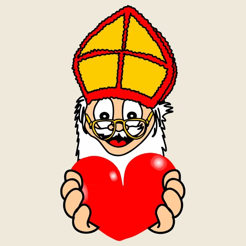 Sinterklaas mit Herz